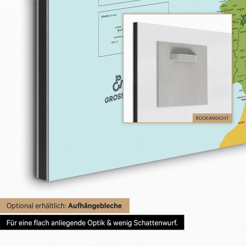 Europa-kaart voor kinderen Magnetboard – MINIVENTURES® Classic