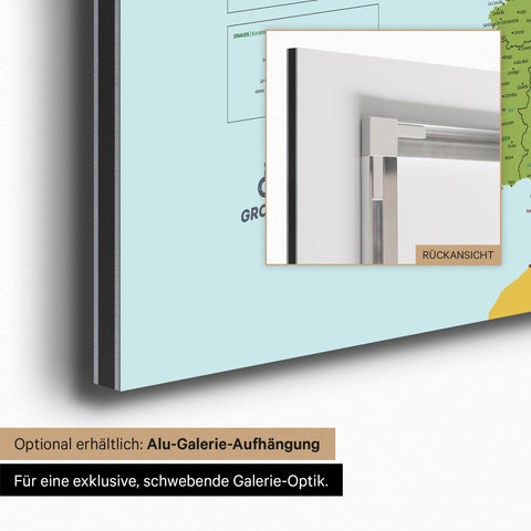 Europa-kaart voor kinderen Magnetboard – MINIVENTURES® Classic