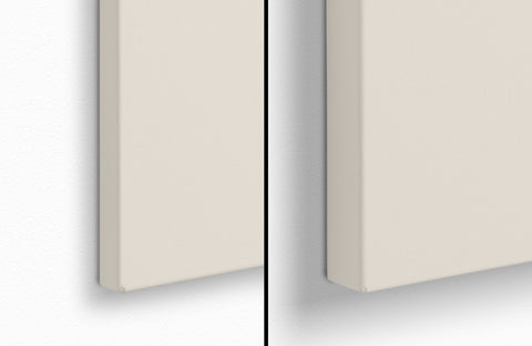 Rahmendiepte: Slim Line versus Gallery Line