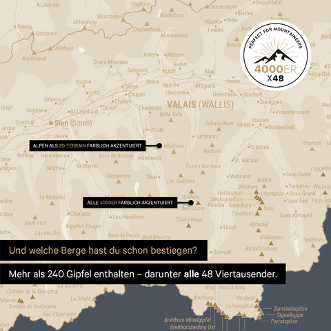 Magnetische Zwitserland-kaart TRAVEL® Magnetboard – Hale Navy