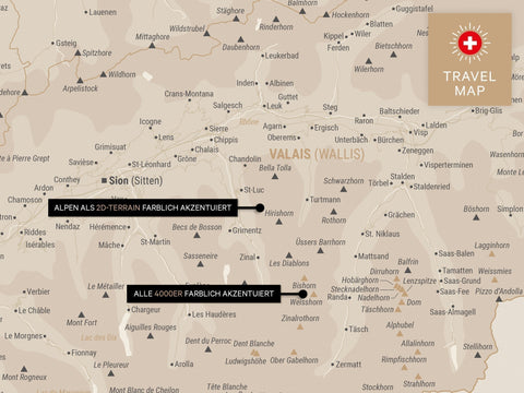 Schweiz-Karten jetzt mit umfangreichem Update 2025