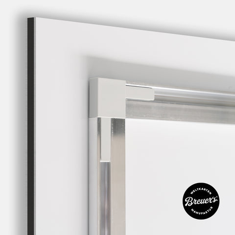 Alu-Galerie-Aufhängung für eine schwebende Optik des Magnetboards