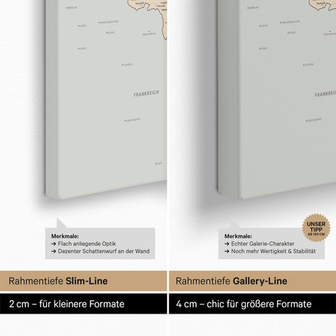 Political Benelux Push Pin Map TRAVEL® (Pinboard) – Multicolor Atlas