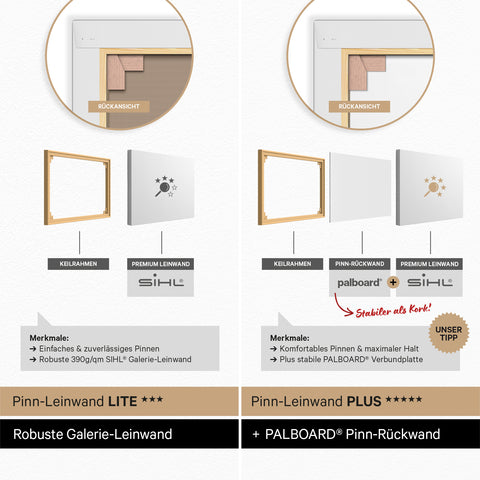 North America Push Pin Map TRAVEL® (Pinboard) – Treasure Gold