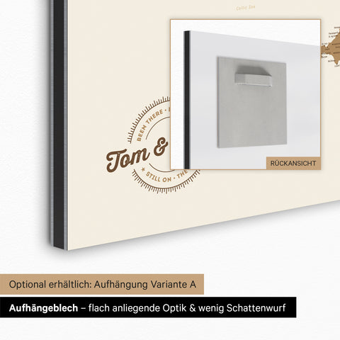 UK England & Ireland Map TRAVEL® Magnet Board – in 21 Colors