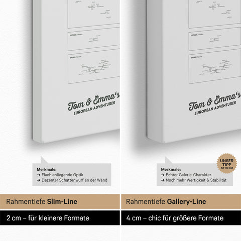 Push Pin Europe Map TRAVEL® (Pinboard) – Multicolor Gray