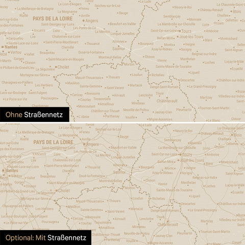 France Push Pin Map TRAVEL® (Pinboard) – Hale Navy