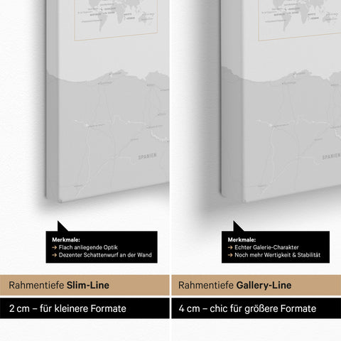 France Push Pin Map TRAVEL® (Pinboard) – Light Gray