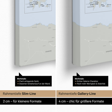 Political France Push Pin Map TRAVEL® (Pinboard) – Multicolor Atlas
