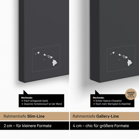 Canada & USA Push Pin Map TRAVEL® (Pinboard) – Dark Gray