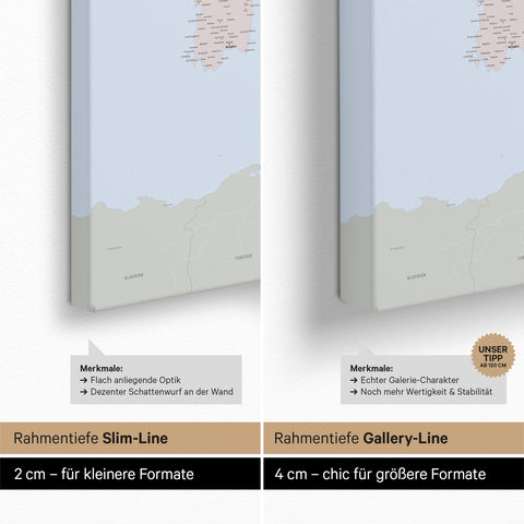 Political Italy Push Pin Map TRAVEL® – Multicolor Atlas