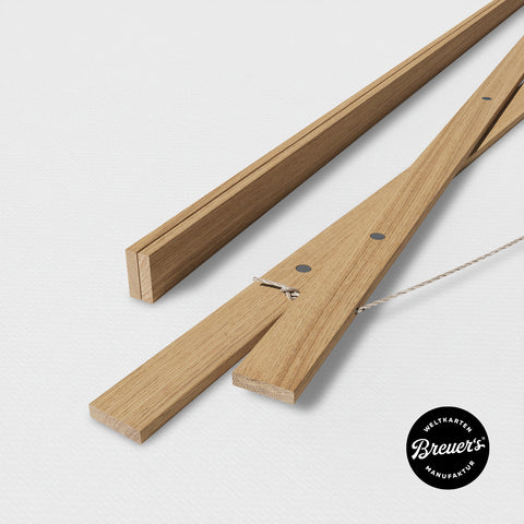Wooden Magnetic Poster Hanger – Light Oak