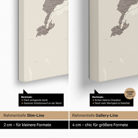 Switzerland Push Pin Map TRAVEL® (Pinboard) – Warmgray