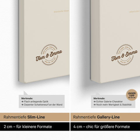 Spanien & Portugal-Karte TRAVEL® Pinn-Leinwand – Bronze