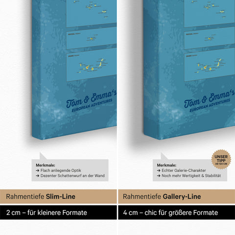 Topographic Push Pin Europe Map TRAVEL® (Pinboard) – Multicolor Topo