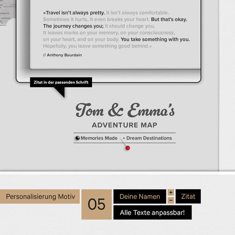 World Map ANTARCTICA® Push Pin Canvas (Pinboard) – Coolgray