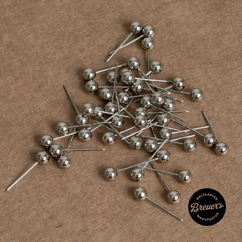 Stecknadeln Pinns in Silber für Weltkarte Pinnwand und Leinwand