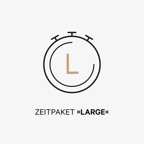 Zeitkontingent „Large“ für Sonderanfertigungen einer Weltkarte